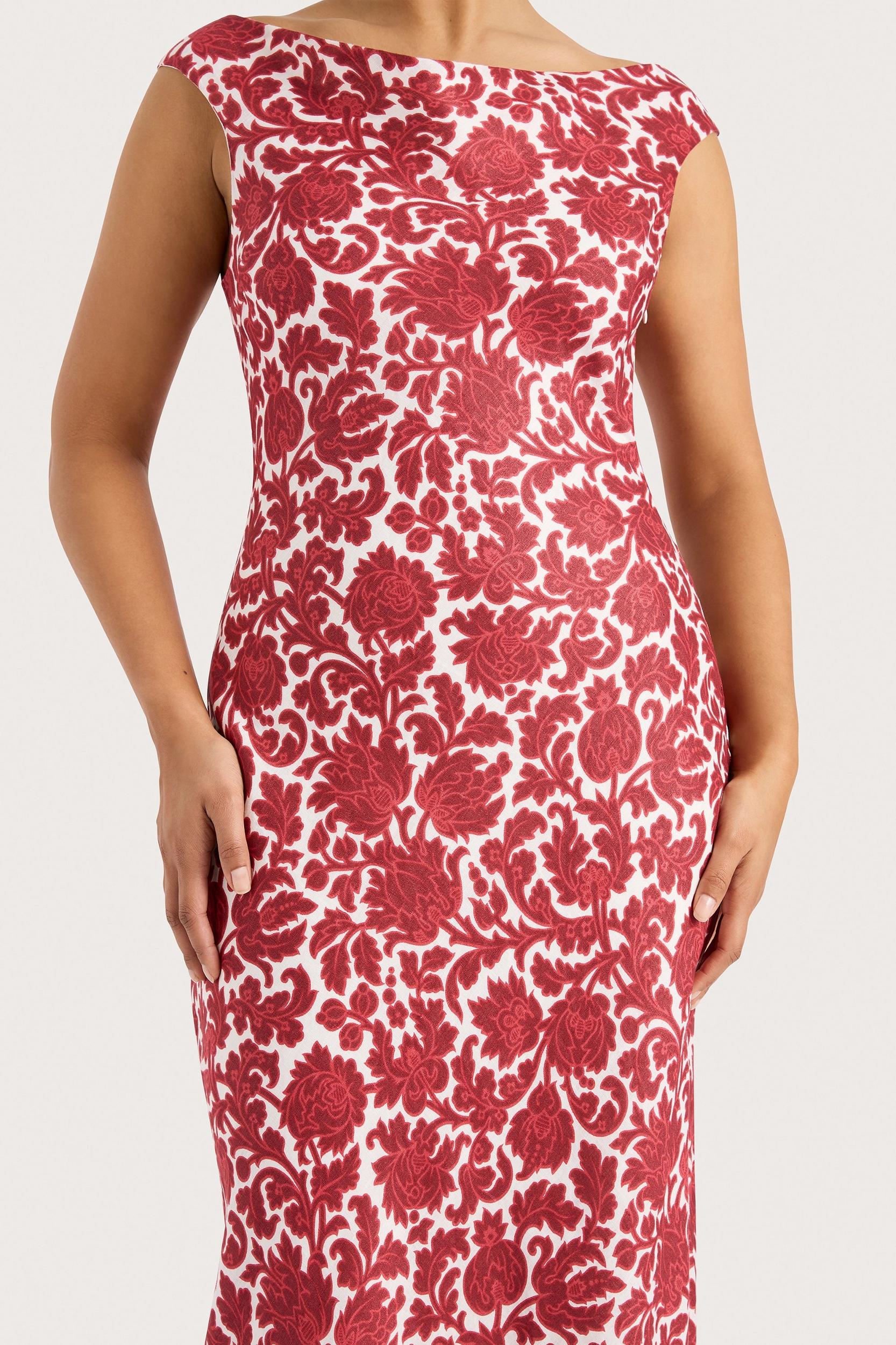 Ilride Maxi Dress Heuchera Print - Final Sale Product Image