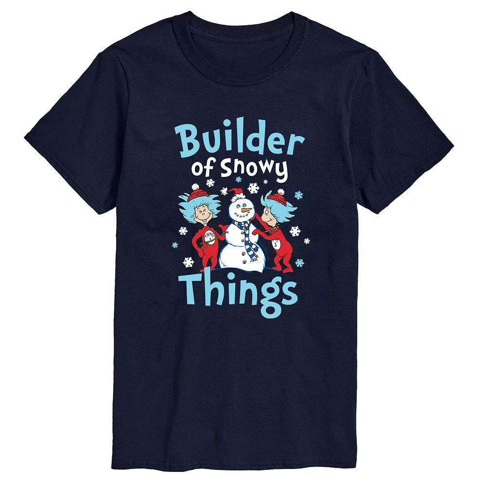 Men's Dr. Seuss Builder of Snowy Things Tee,  Product Image