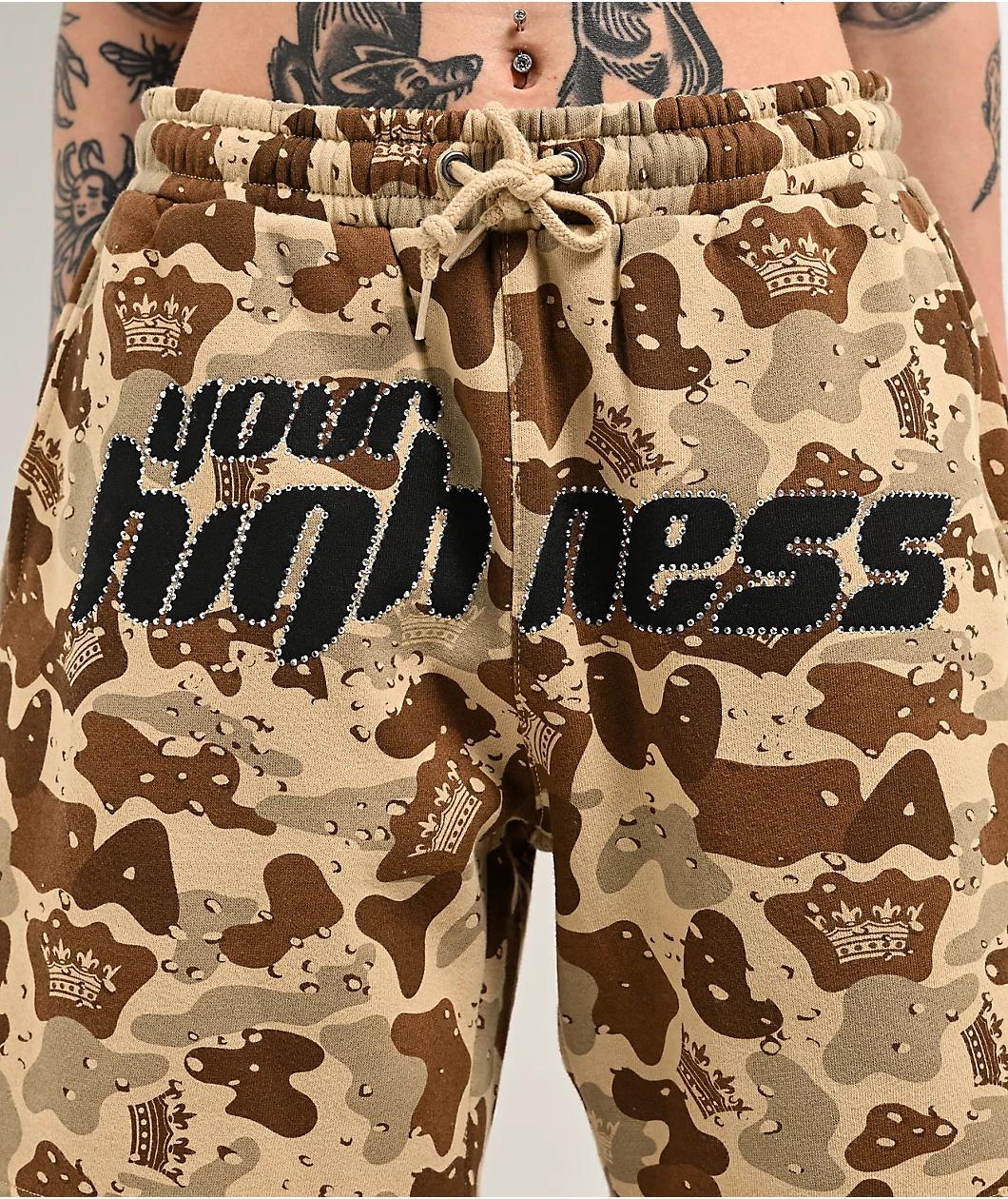 Your Highness OG Desert Camo Sweat Shorts Product Image