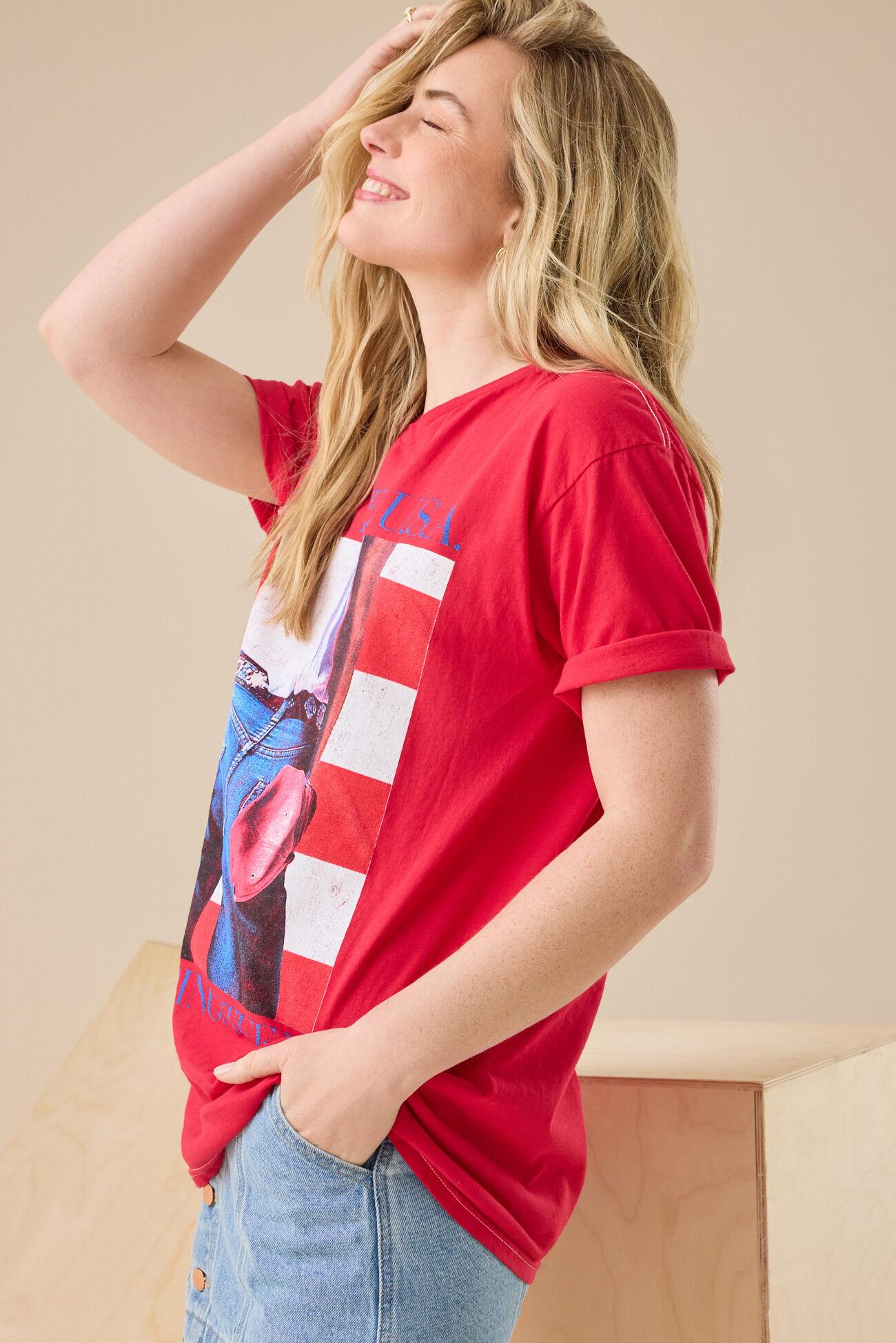 Born In The USA Graphic Tee Product Image