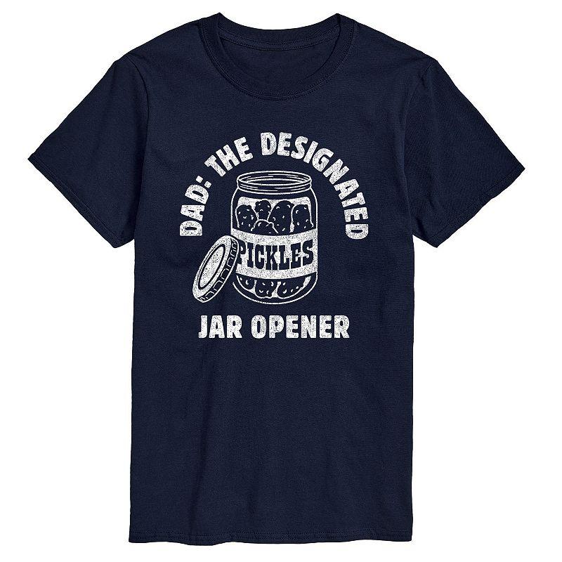 Big & Tall Dad The Designated Jar Opener Graphic Tee, Men's,  Product Image