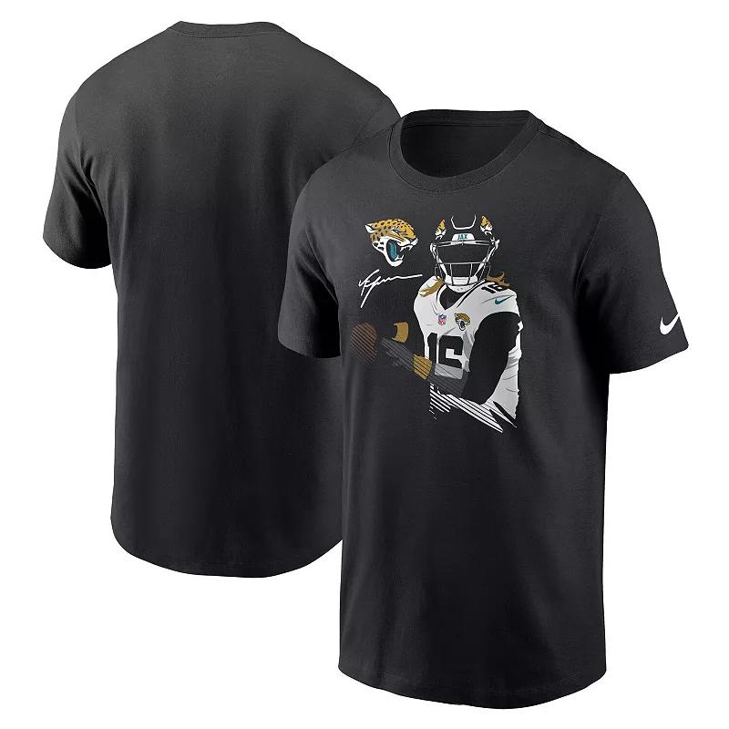 Men's Nike Trevor Lawrence Black Jacksonville Jaguars Player Graphic T-Shirt,  Product Image