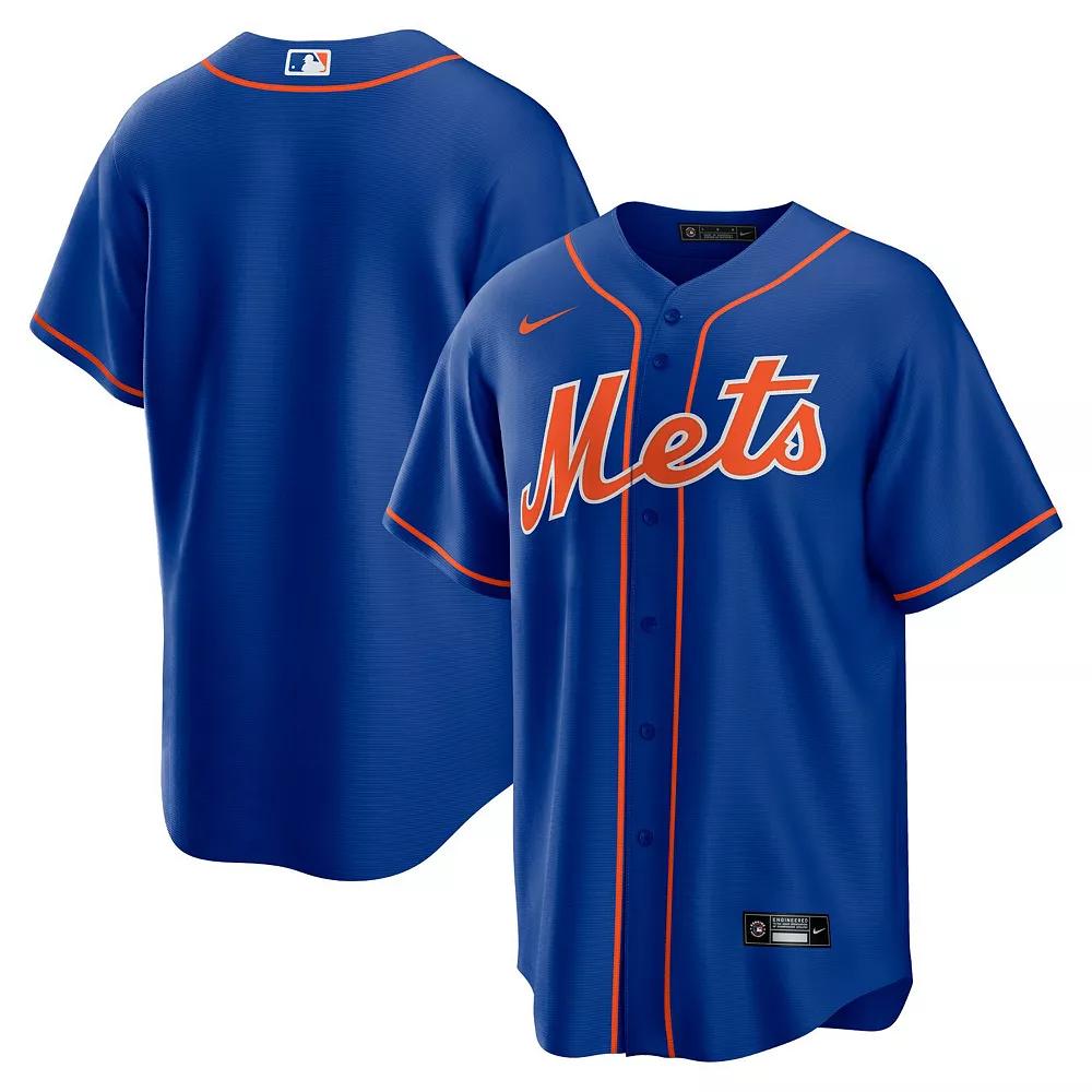 Men's Nike Royal New York Mets Alternate Replica Team Jersey,  Product Image