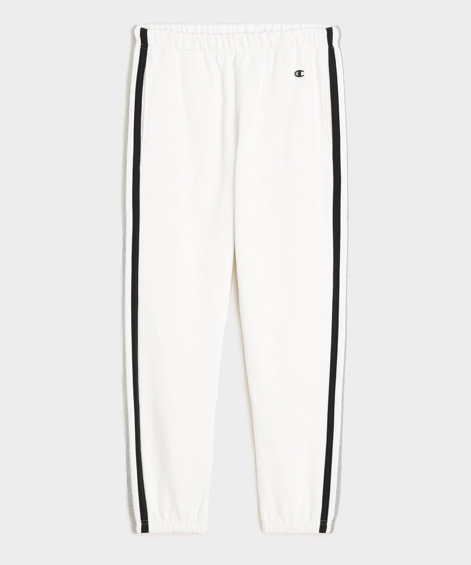 Champion Relaxed Fleece Striped Sweatpant Product Image