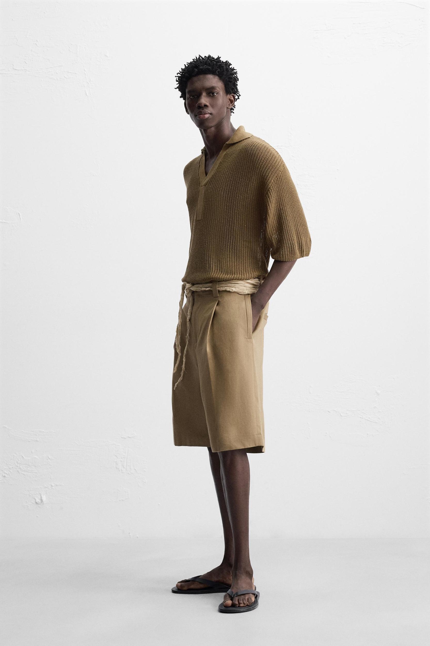 PEARL KNIT POLO SHIRT Product Image