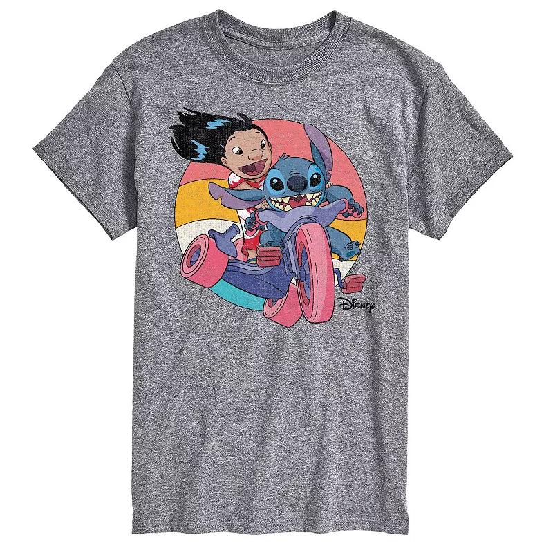 Disney's Lilo & Stitch Big & Tall Wheels Graphic Tee, Men's,  Product Image