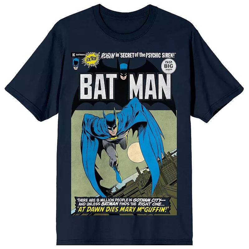 Men's Batman Leaping Into Action Retro Graphic Tee,  Product Image