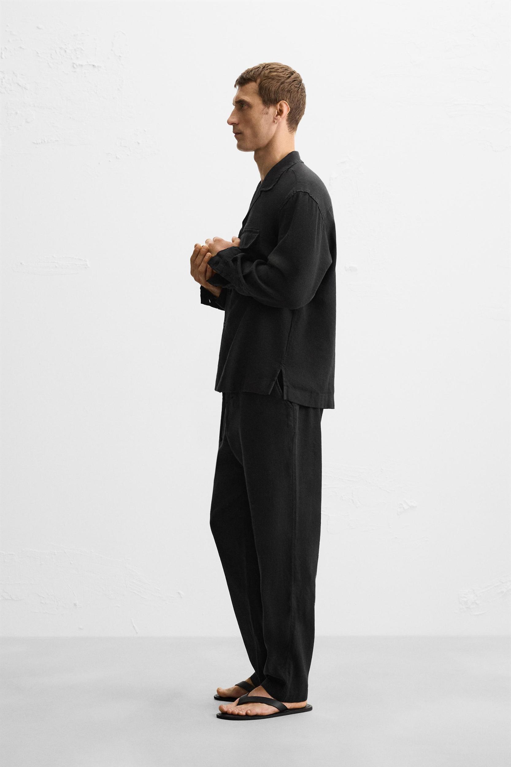 LINEN - COTTON PANTS Product Image