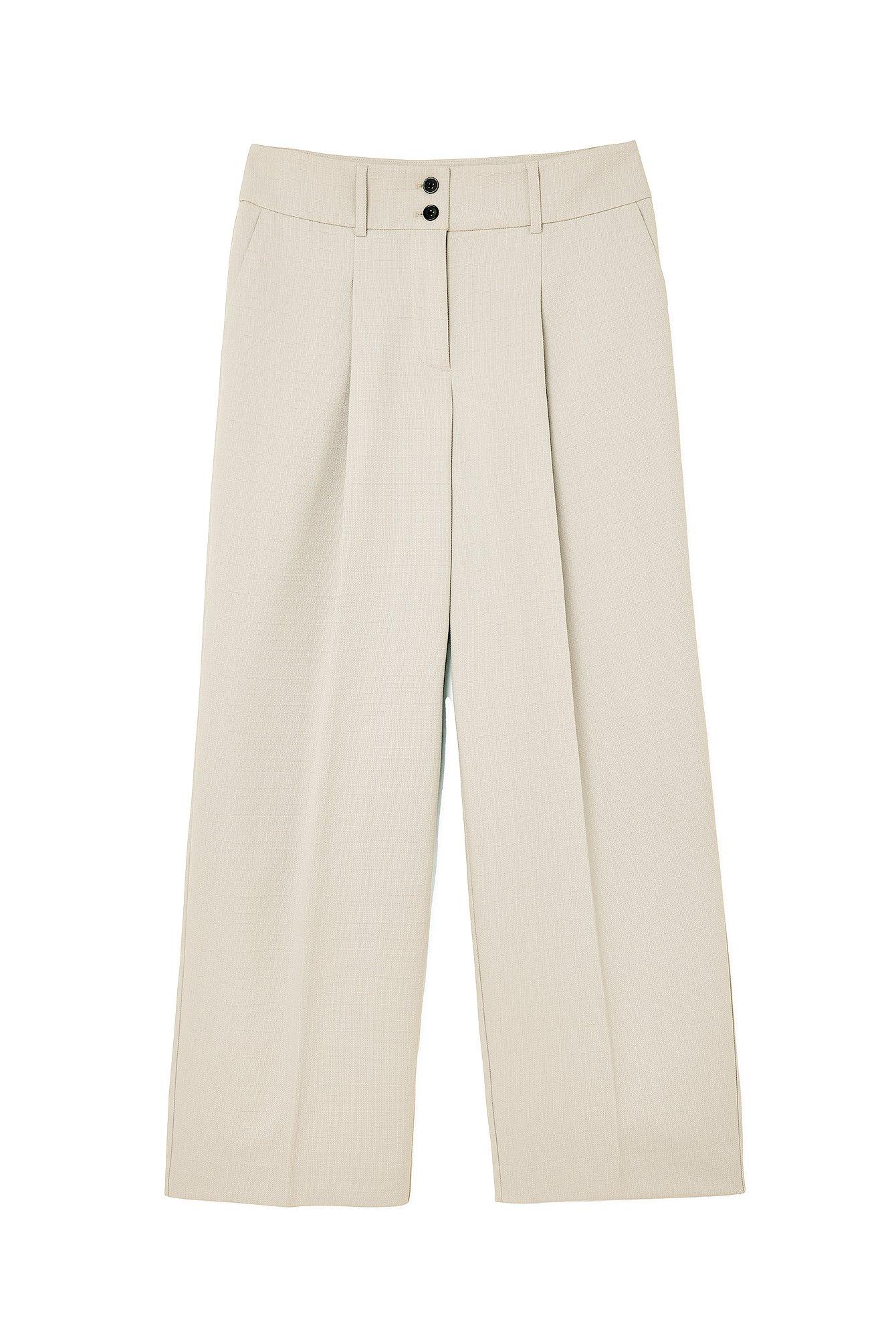 Loose Mid Waist Trousers Product Image