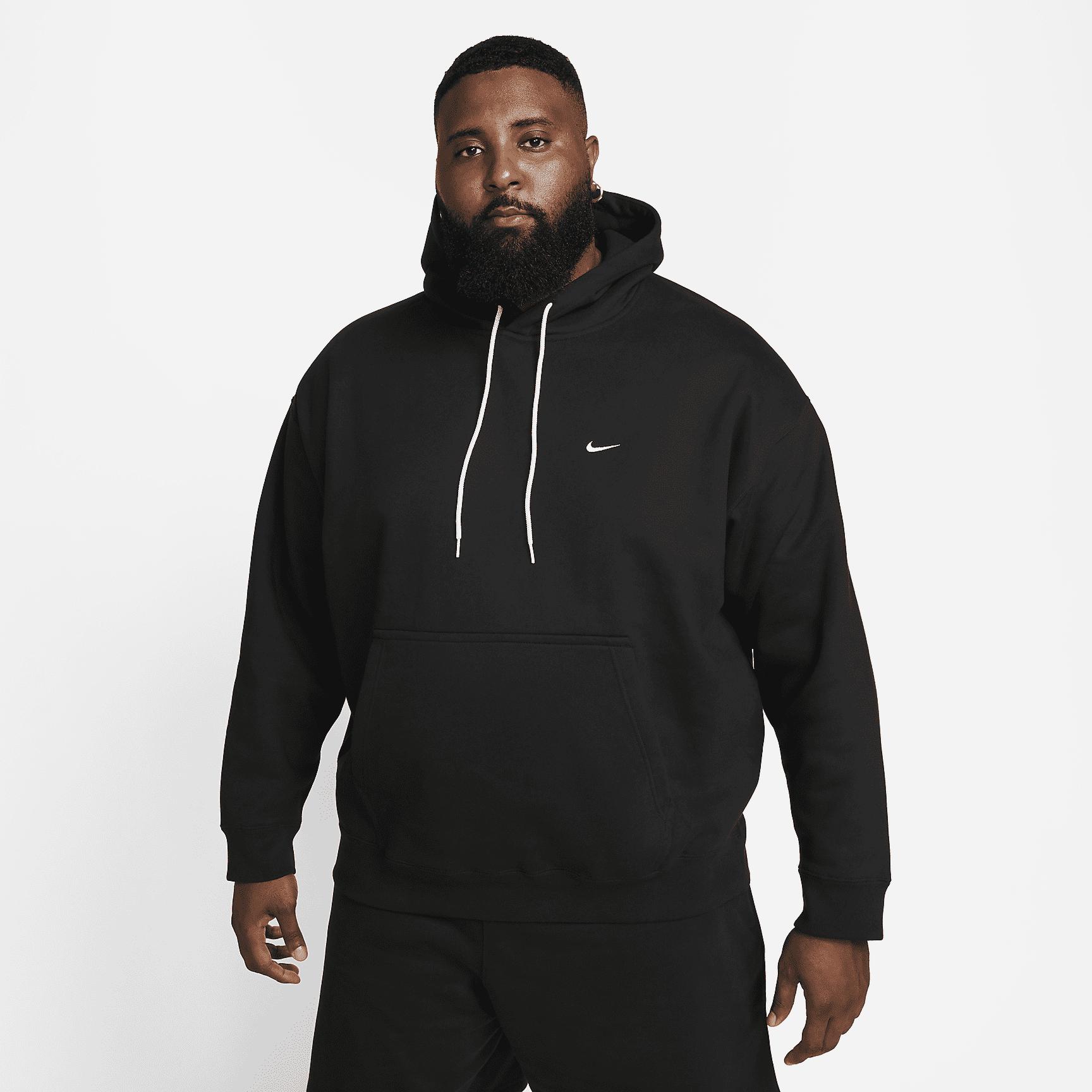 Nike Solo Swoosh Men's Fleece Hoodie Product Image