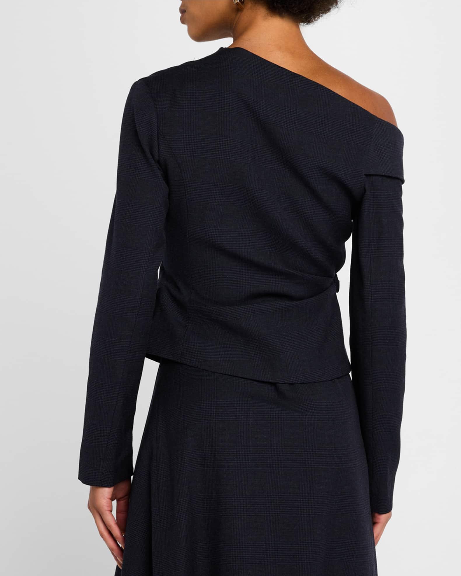 Skyla Asymmetric Long-Sleeve Top Product Image