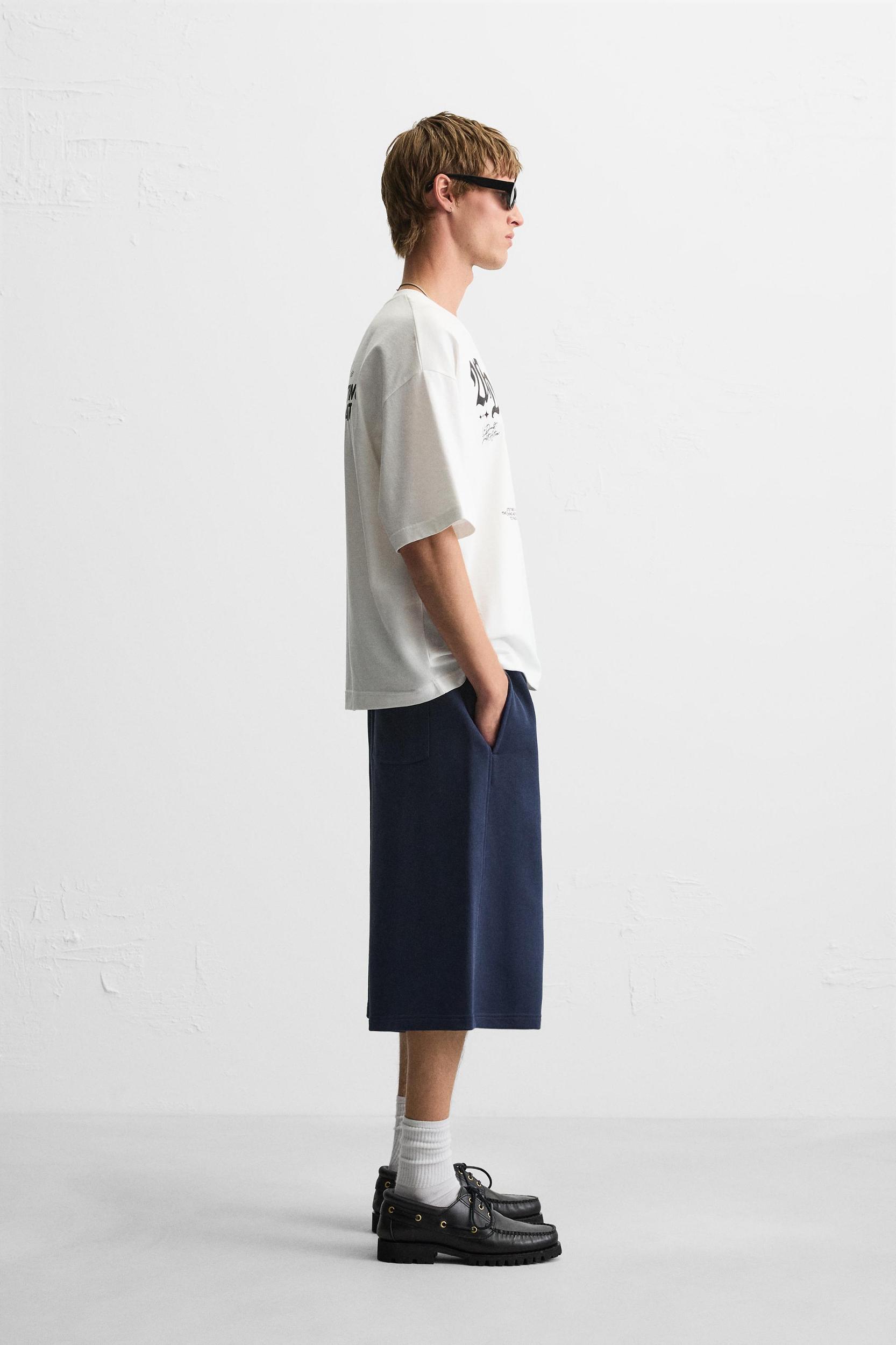 PRINTED TEXT T-SHIRT Product Image