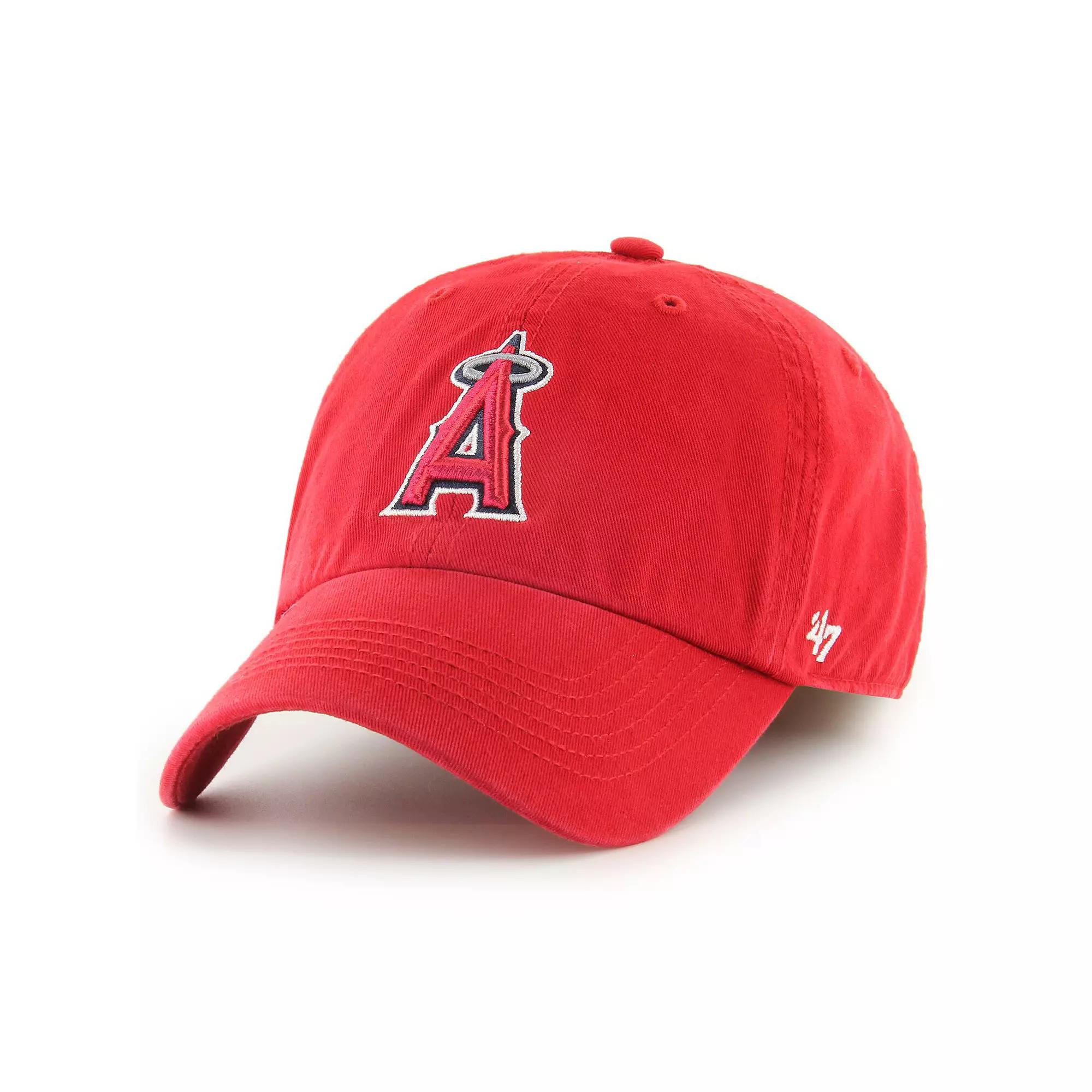 Men's '47 Navy Boston Red Sox Cooperstown Collection Franchise Fitted Hat,  Product Image