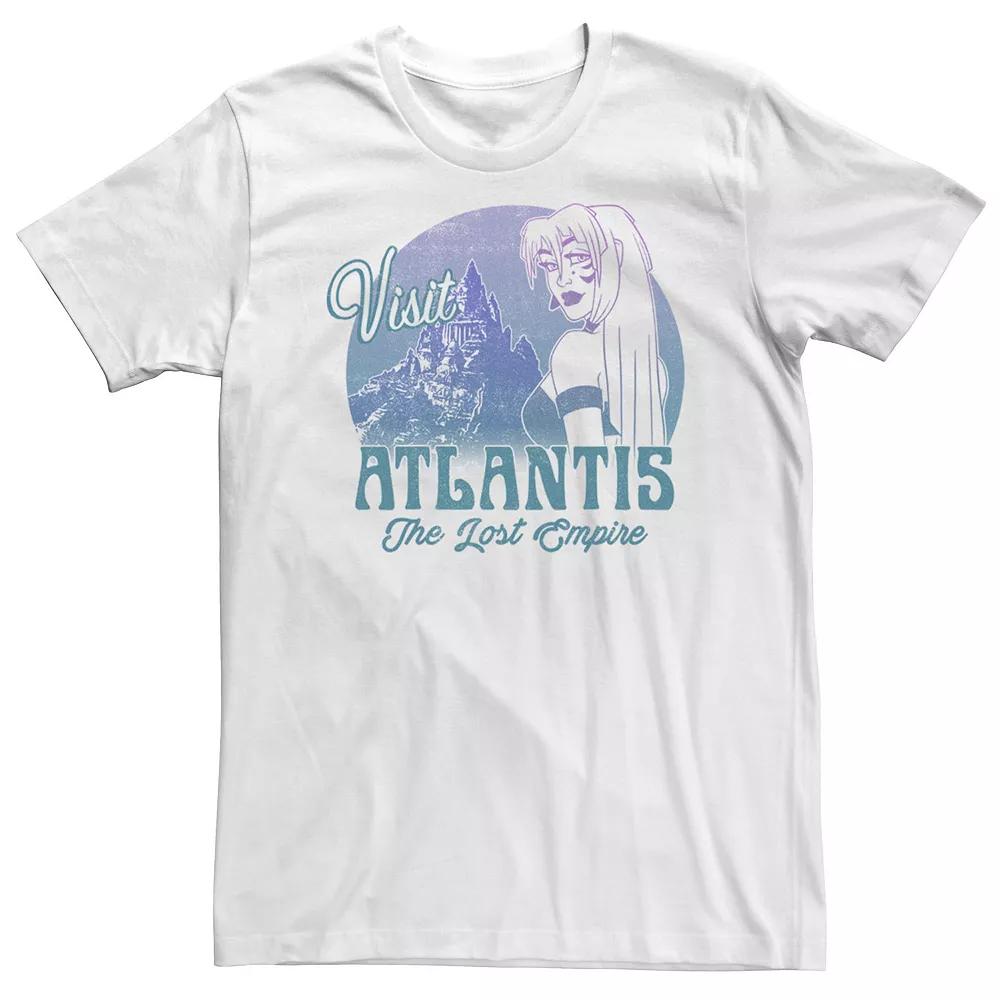 Big & Tall Disney Atlantis The Lost Empire Kida Visit Portrait Tee, Men's,  Product Image