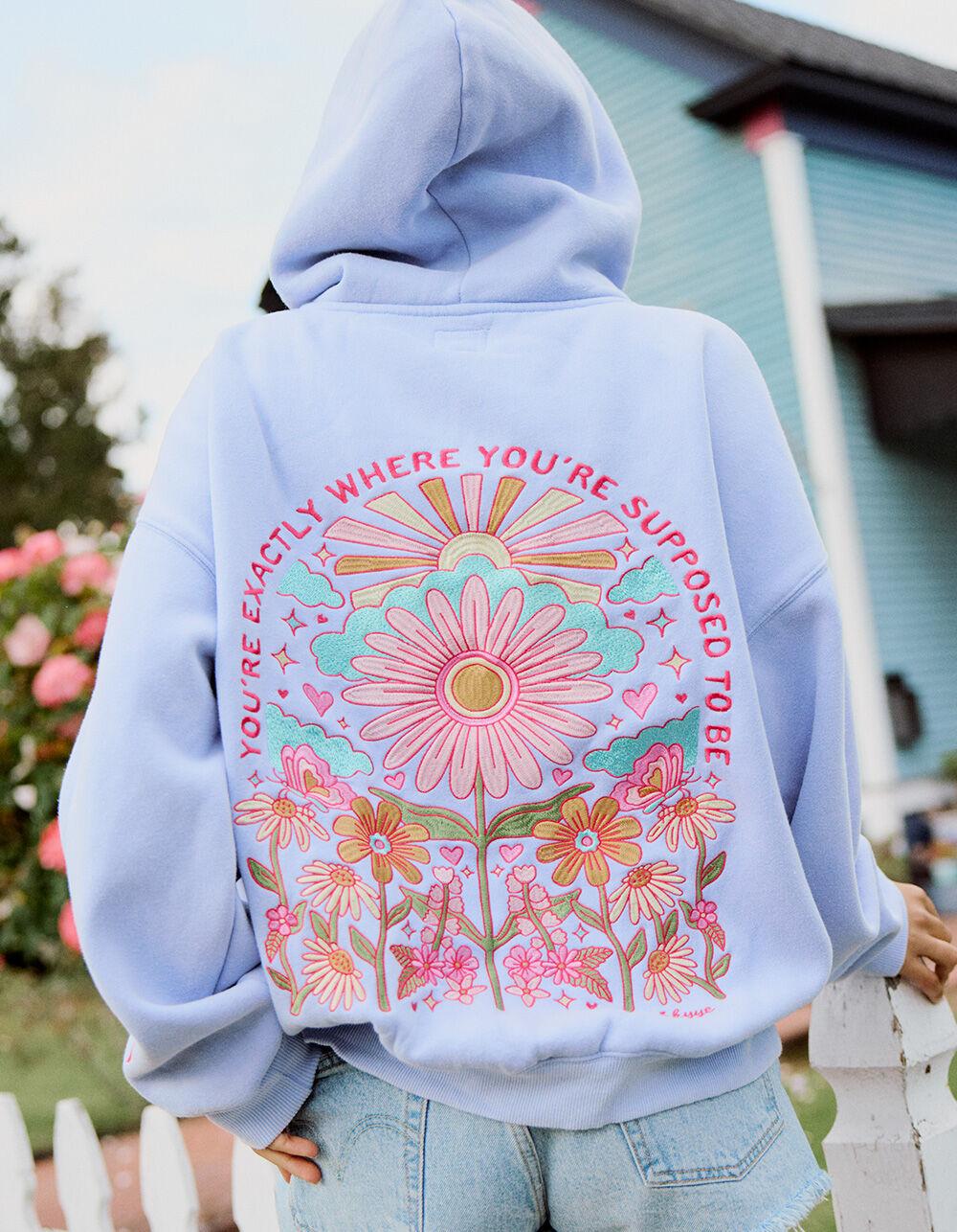 MALIBU SKYYE Meant to Be Womens Hoodie - BLUE Product Image