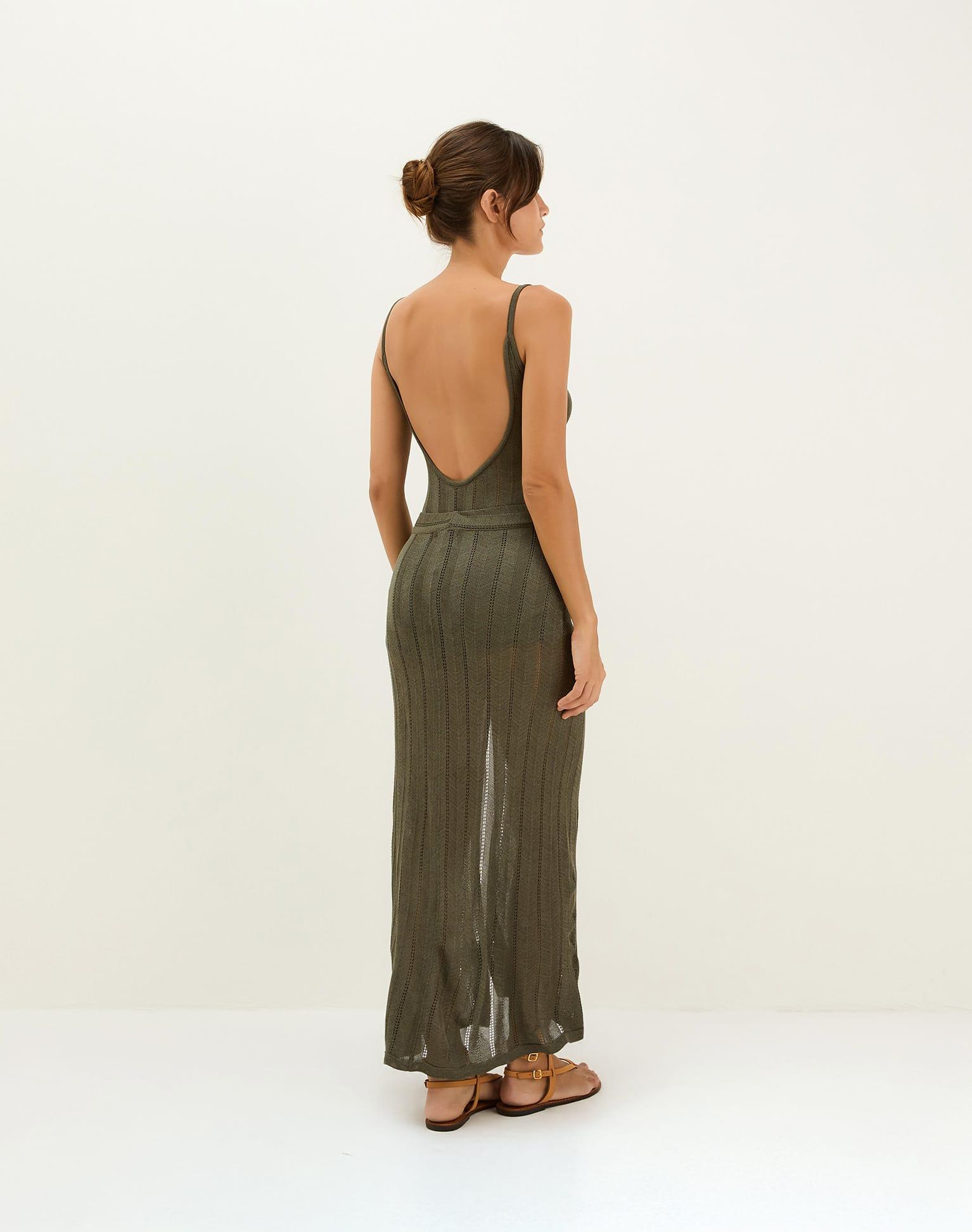 Knit Elba Bodysuit - Evergreen Product Image