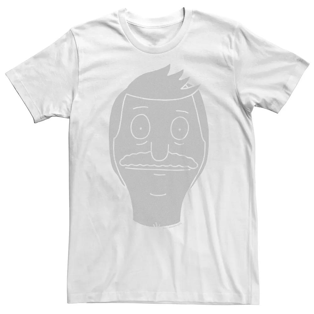 Men's Bob's Burgers Face Stamp Tee,  Product Image