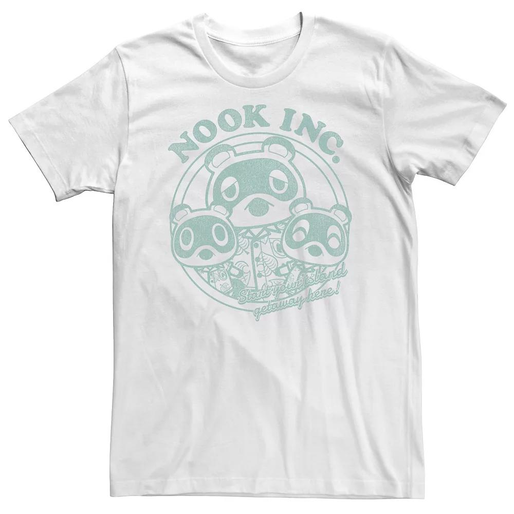Big & Tall Animal Crossing: New Horizons Nook Inc.Island Getaway Tee, Men's,  Product Image