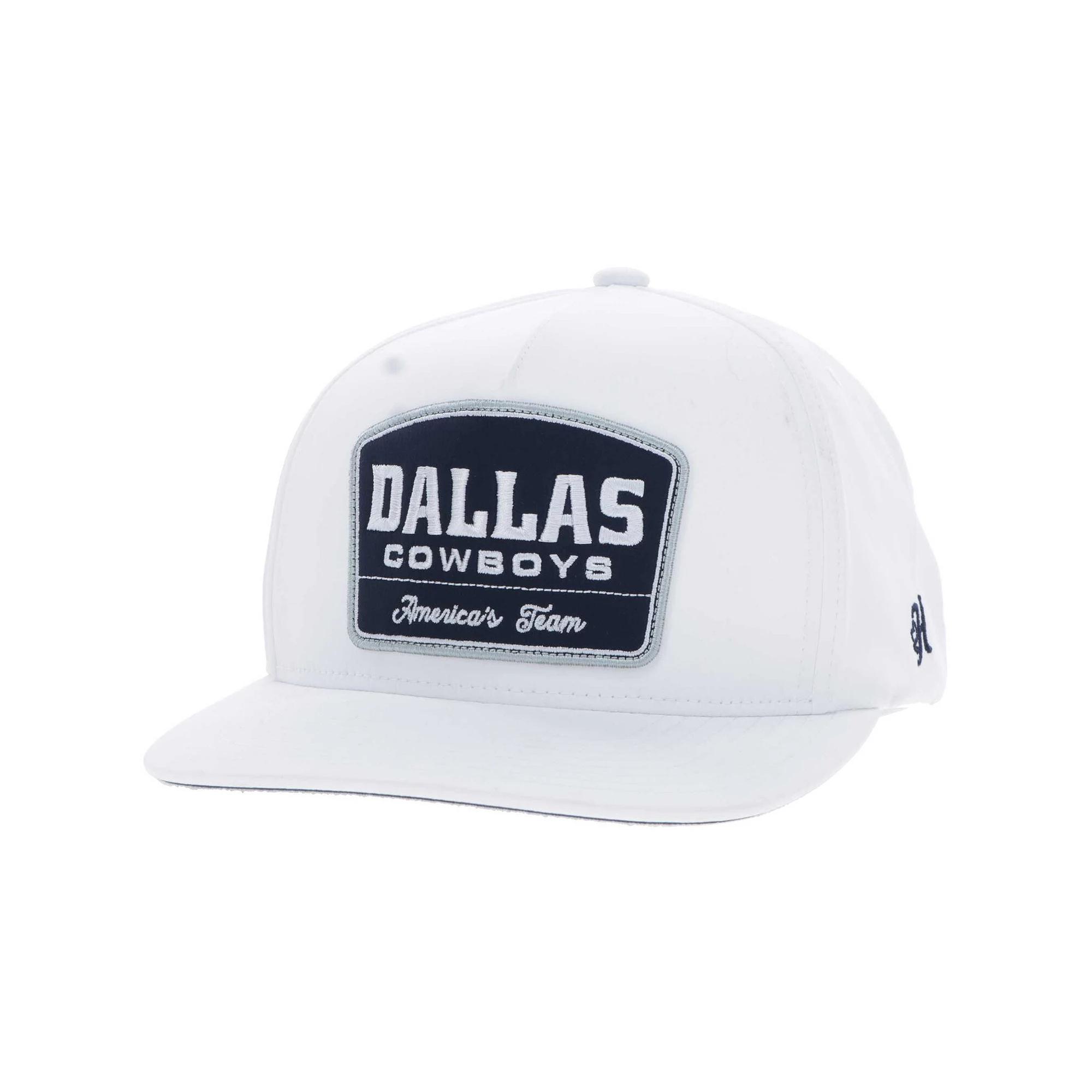 Men's HOOey White Dallas Cowboys America's Team Adjustable Hat Product Image