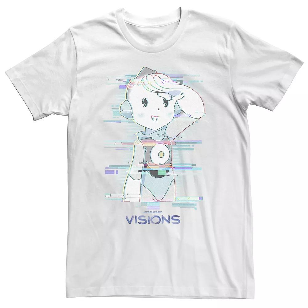 Big & Tall Star Wars: Visions Character Glitch Tee, Men's,  Product Image