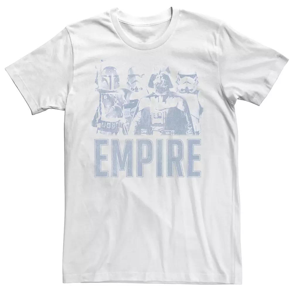 Men's Star Wars Empire Lineup Vintage Group Shot Tee, Boy's, Size: XS, White Product Image