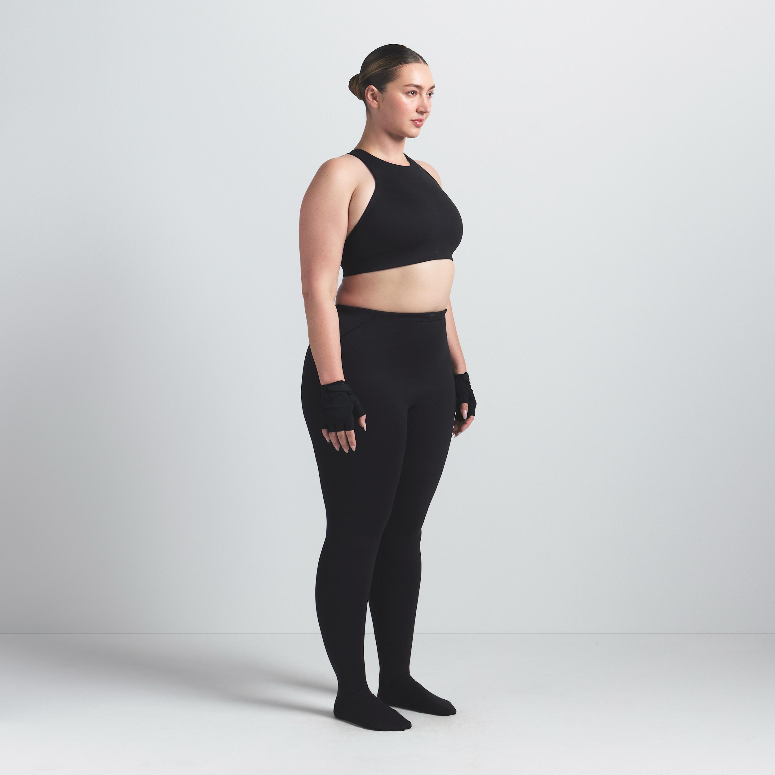 Nike Women's SKIMS Matte High-Waisted Footsie Grip Leggings Product Image