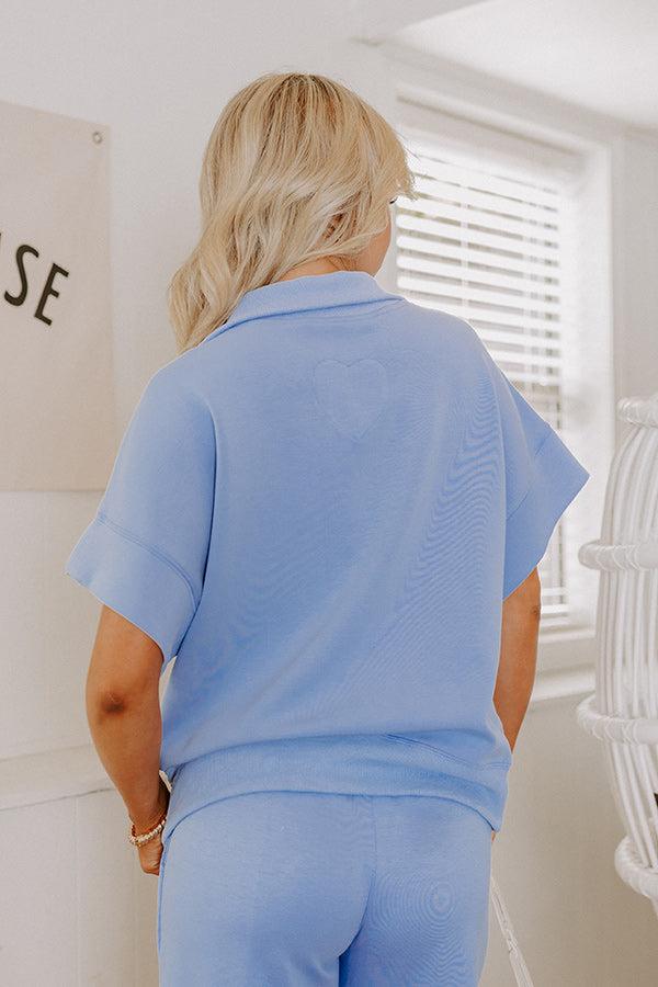 Easygoing Quarter Zip Top Product Image