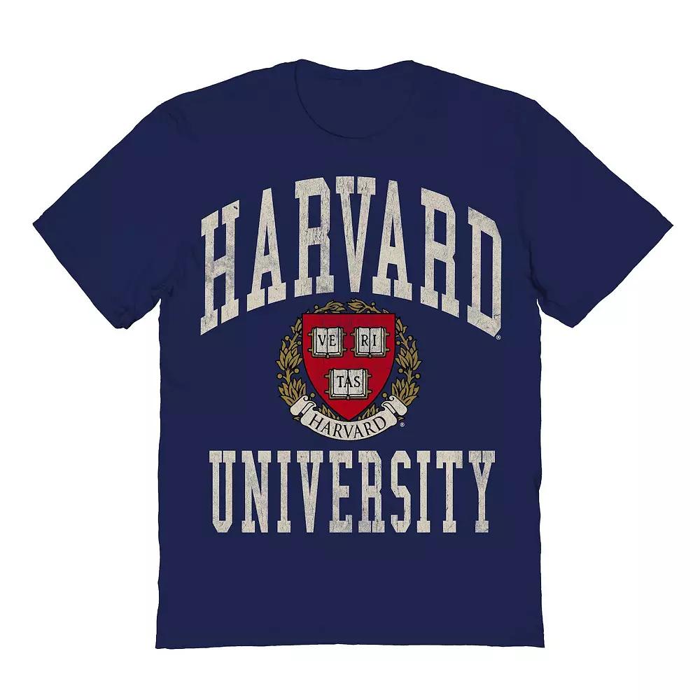 Men's Harvard University Veritas Graphic Tee, Size: XXL, Blue Product Image