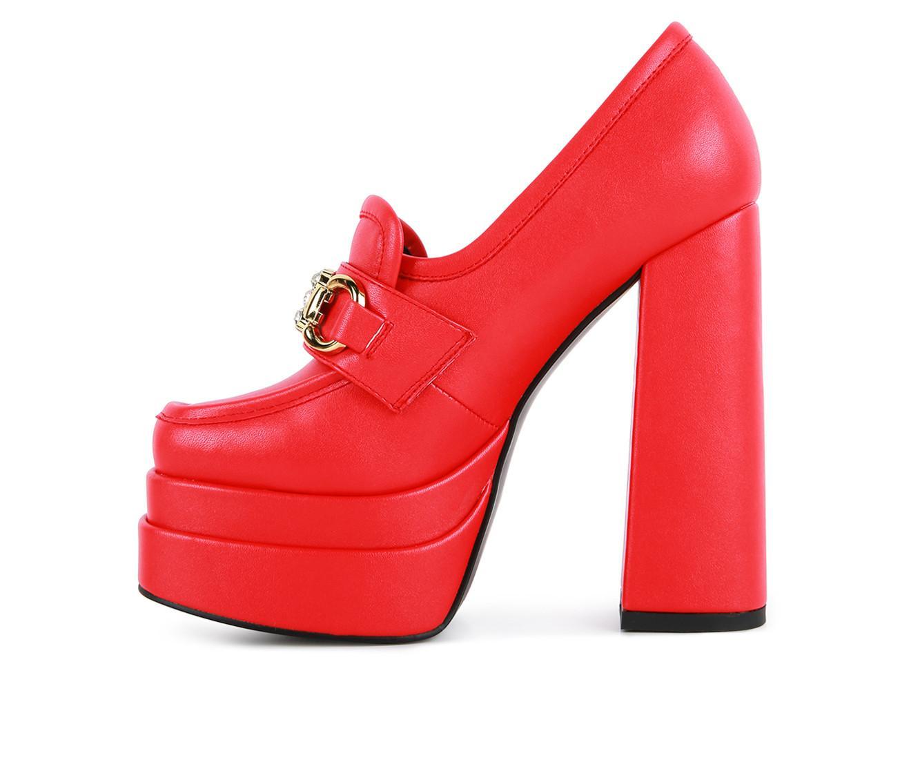 Women's London Rag Bratz Block Heel Platform Loafers Product Image