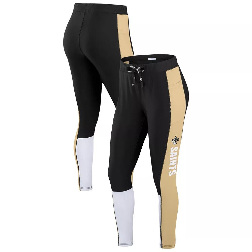Women's WEAR by Erin Andrews Navy Dallas Cowboys Color-Block Leggings,  Product Image