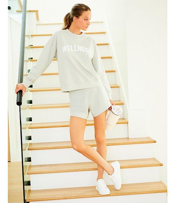 Antonio Melani Active Drawstring Sweat Shorts Product Image