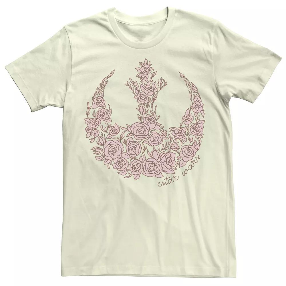 Men's Star Wars Rose Rebel Emblem Tee,  Product Image