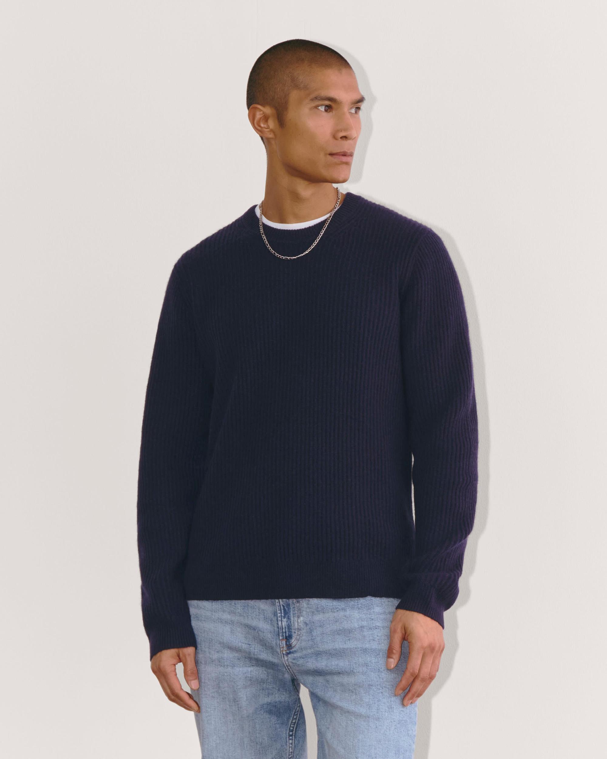 Mens Fisherman Crew in Wool Cashmere Sweater by Everlane Product Image