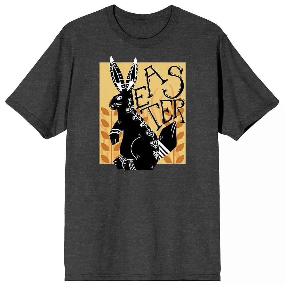 Men's Easter Deco Rabbit Graphic Tee,  Product Image