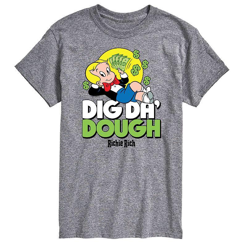 Men's Richie Rich Dig Da' Dough Graphic Tee,  Product Image
