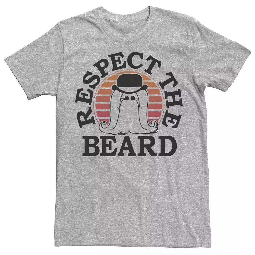 Men's The Addams Family Cousin It Respect The Beard Tee,  Product Image