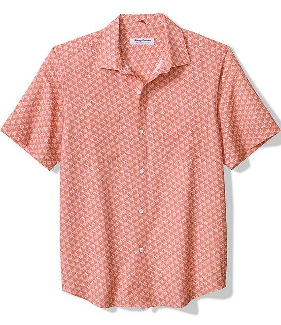 Tommy Bahama Bahama Coast Tropic Geoscape Short Sleeve Woven Shirt Product Image
