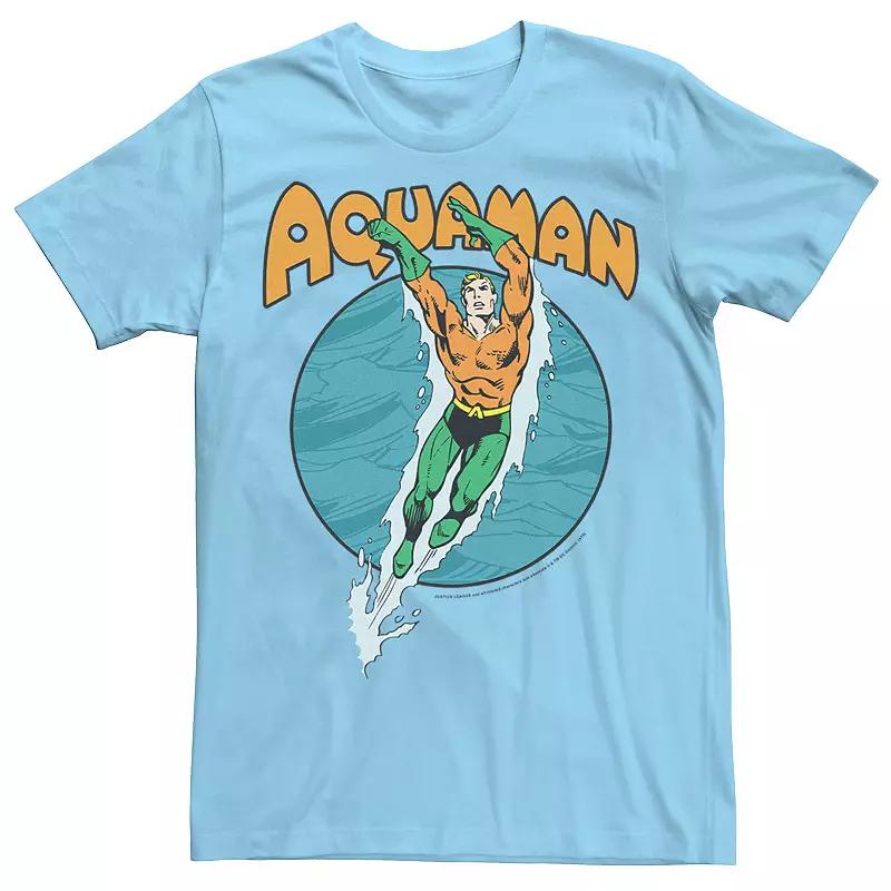 Men's DC Comics Aquaman Swimming Dance Tee,  Product Image
