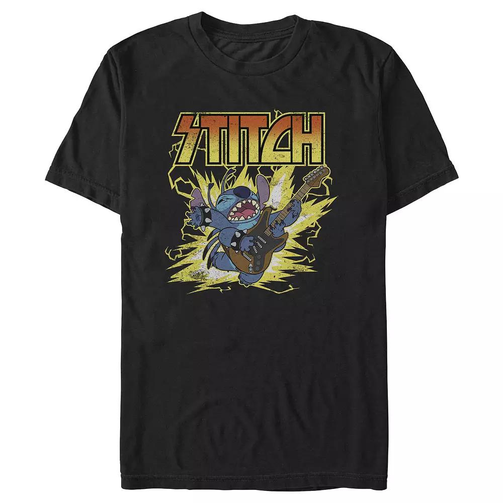 Disney's Lilo & Stitch Electric Stitch Men's Graphic Tee,  Product Image