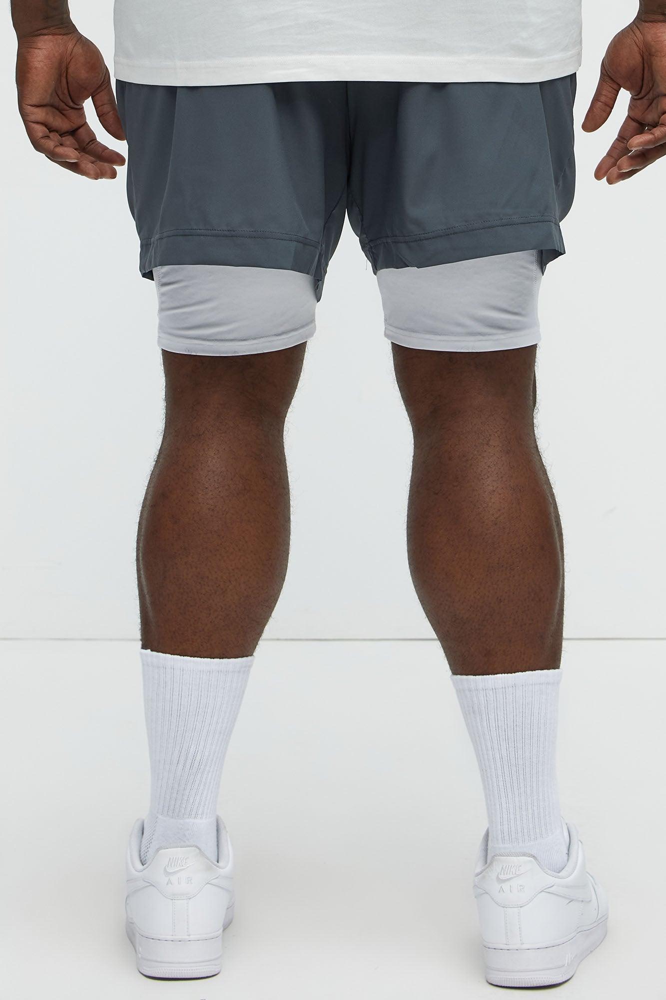 Vital Base Layer Compression Short - White Male Product Image