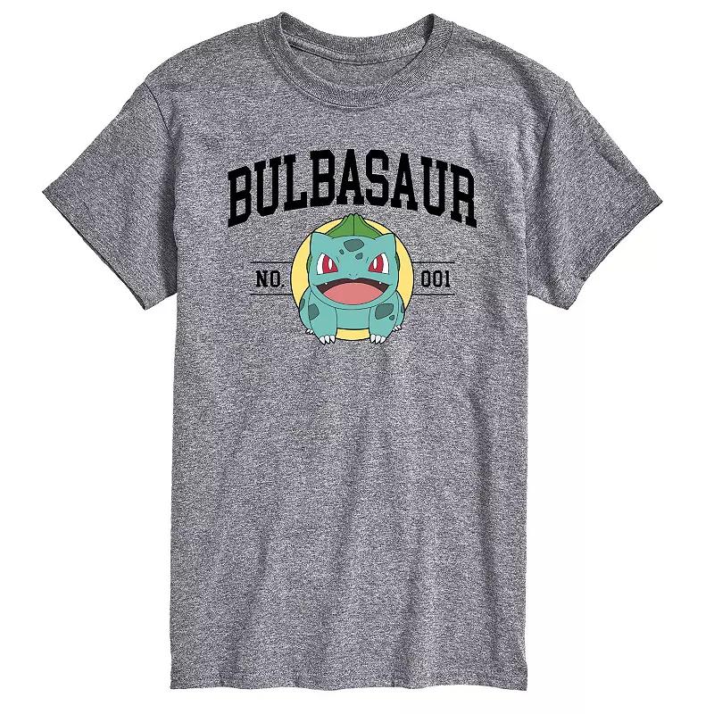 Big & Tall Pokemon Bulbasaur Collegiate Graphic Tee, Men's,  Product Image