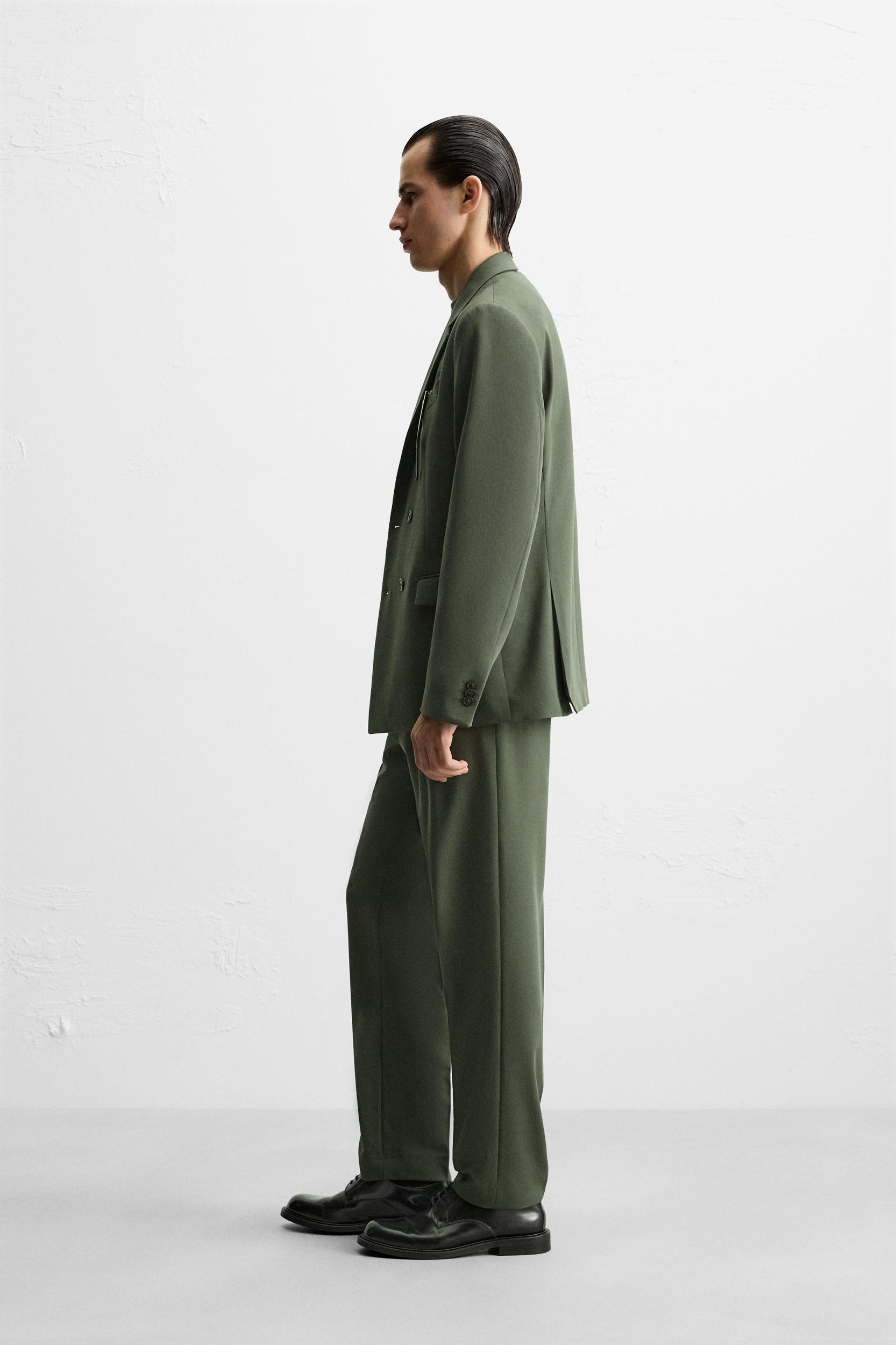 SLIM FIT SUIT PANTS Product Image