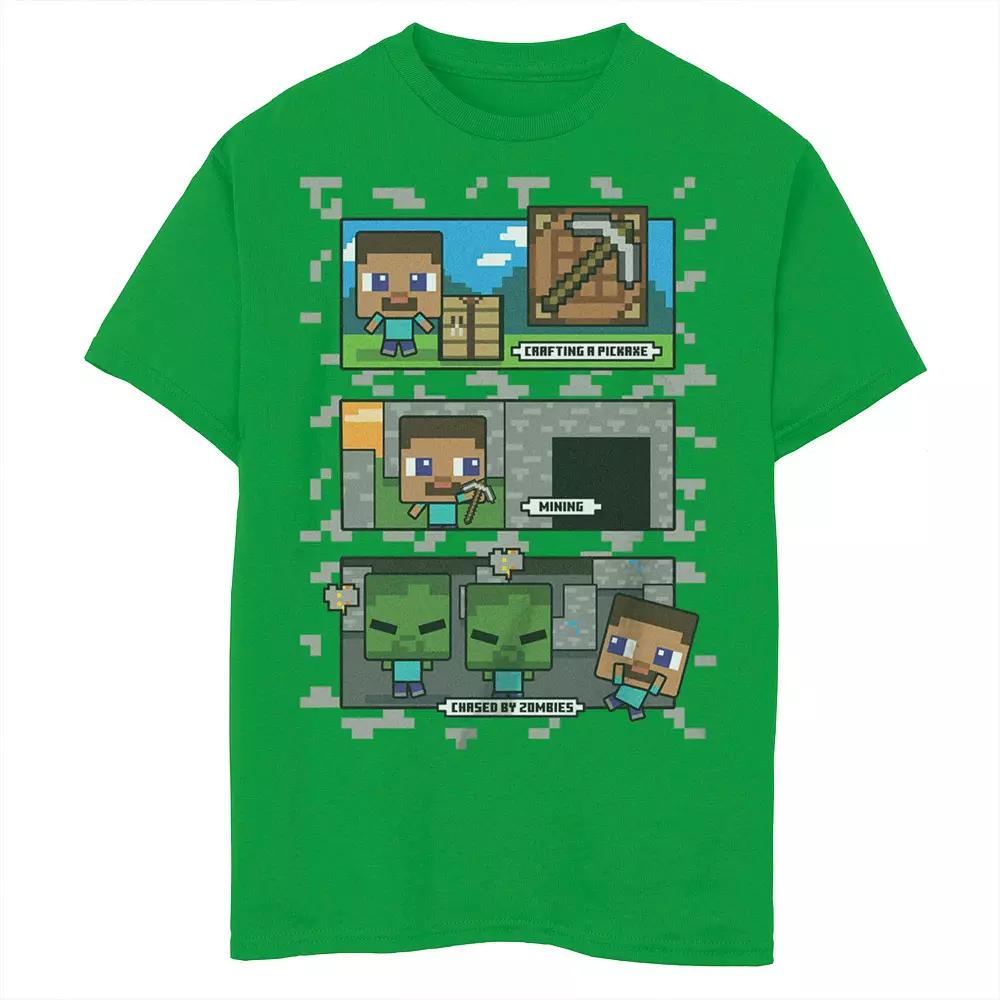Boys 6-20 Pokemon Bulbasaur Grid Graphic Tee, Boy's,  Product Image
