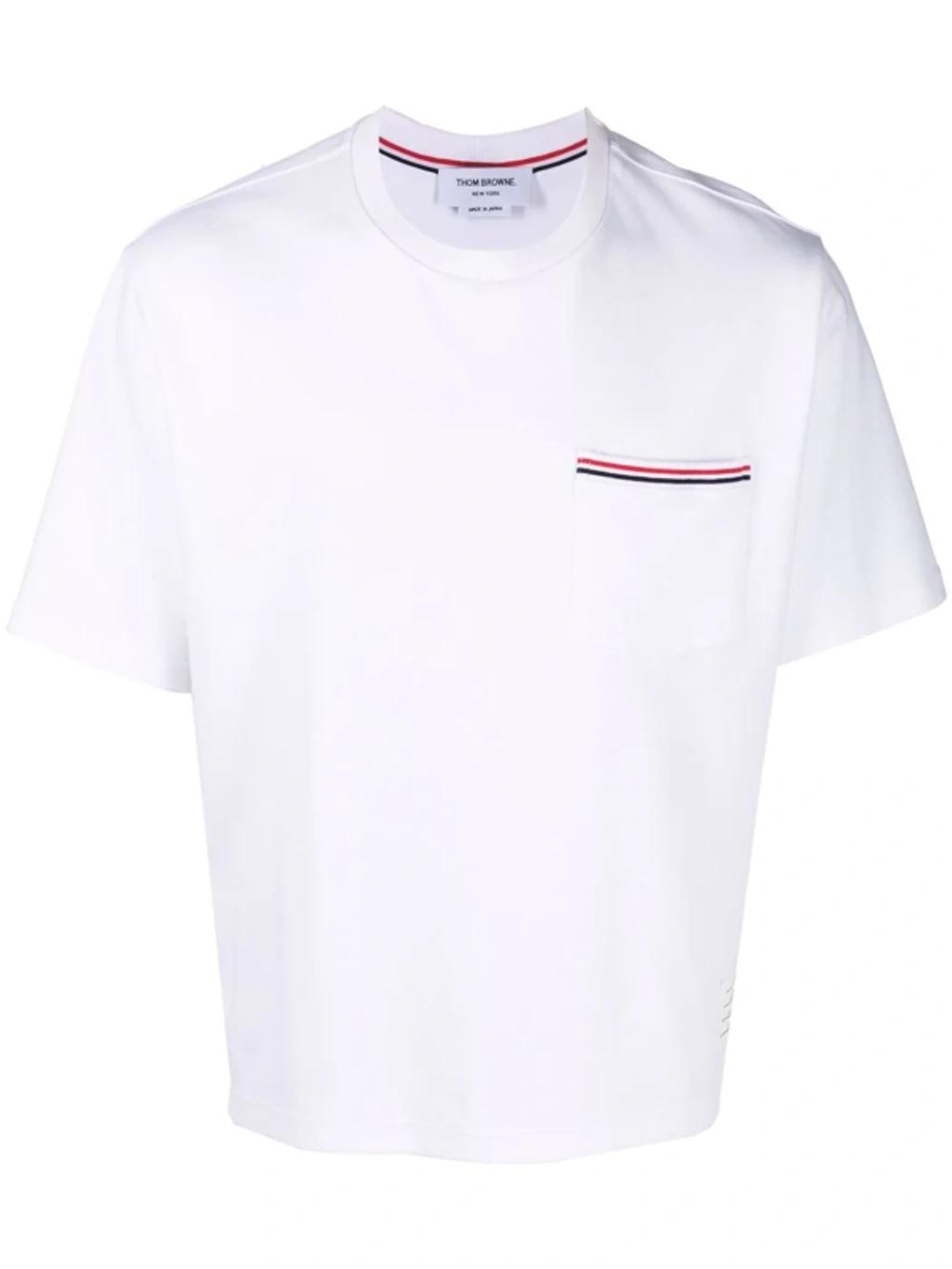 THOM BROWNE Topwear In White Product Image