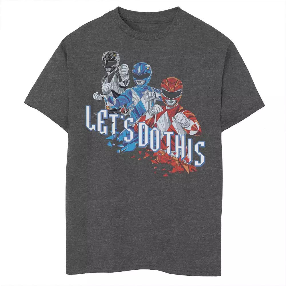 Boys 8-20 Power Rangers Let's Do This Group Shot Graphic Tee, Boy's,  Product Image