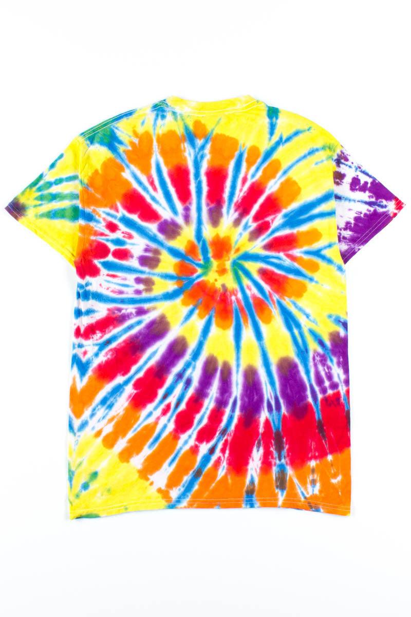 Multicolor Burst Tie Dye Shirt Product Image