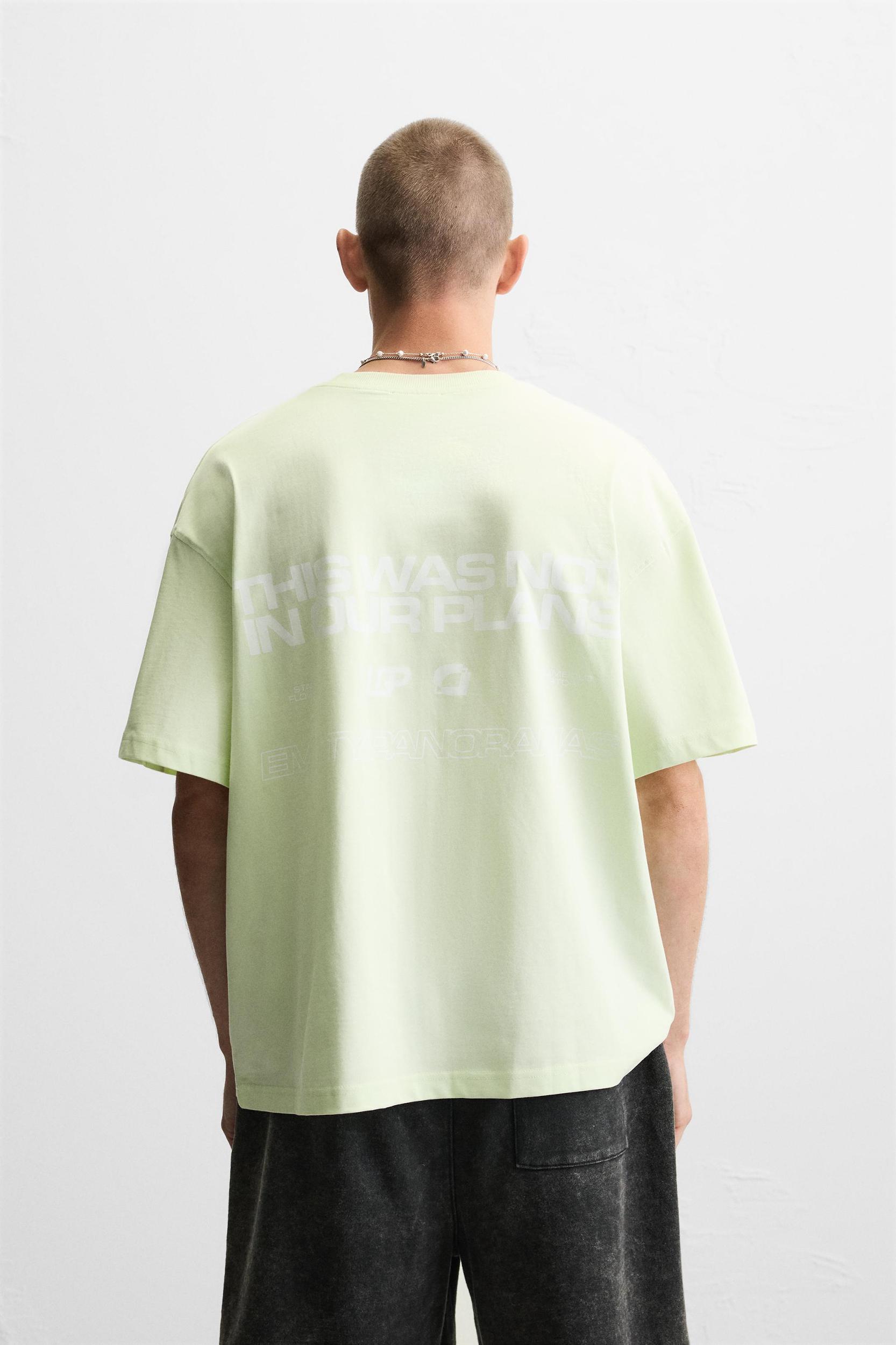 PRINTED TEXT T-SHIRT Product Image