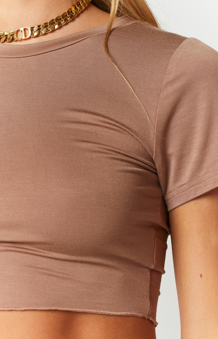 Jasper Latte Crop Top Product Image