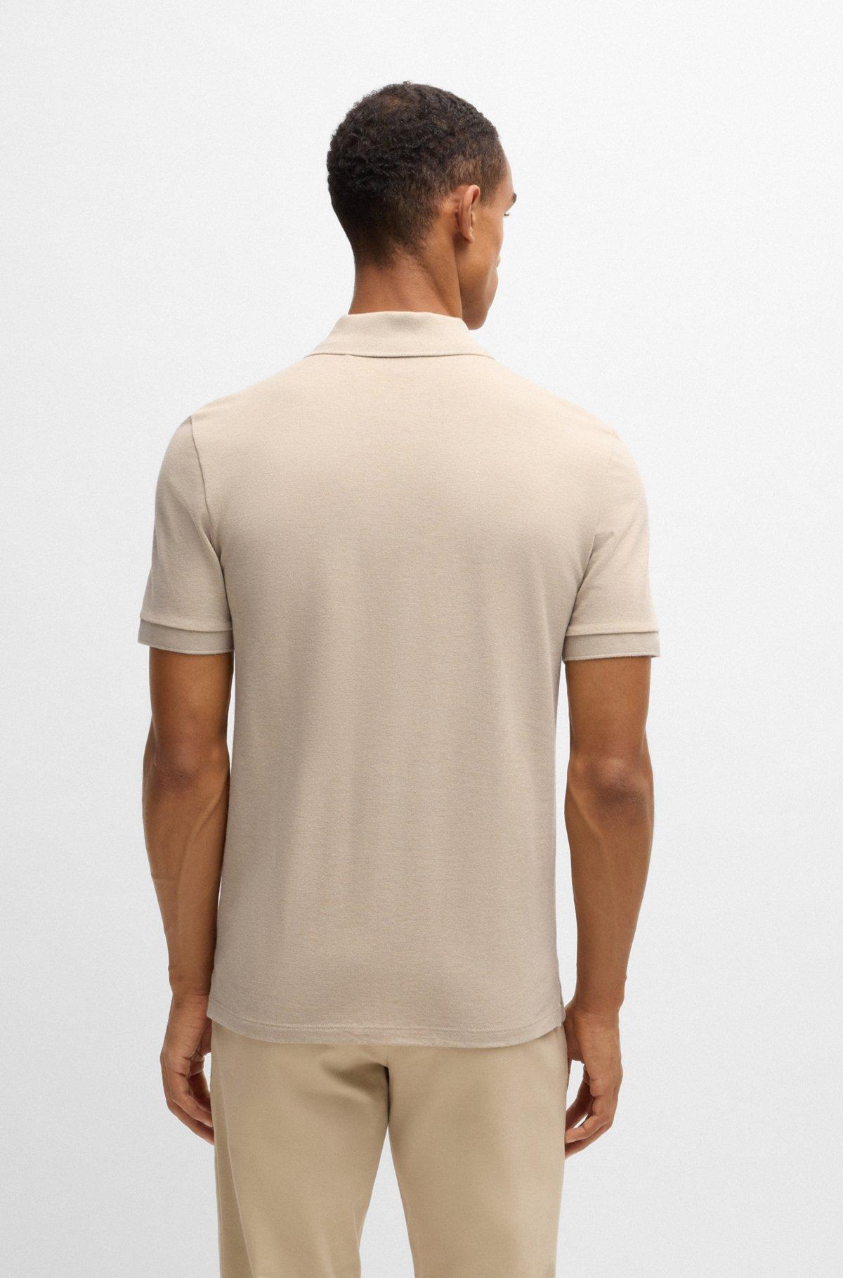 Pallas logo-detail polo shirt in cotton piqué Product Image