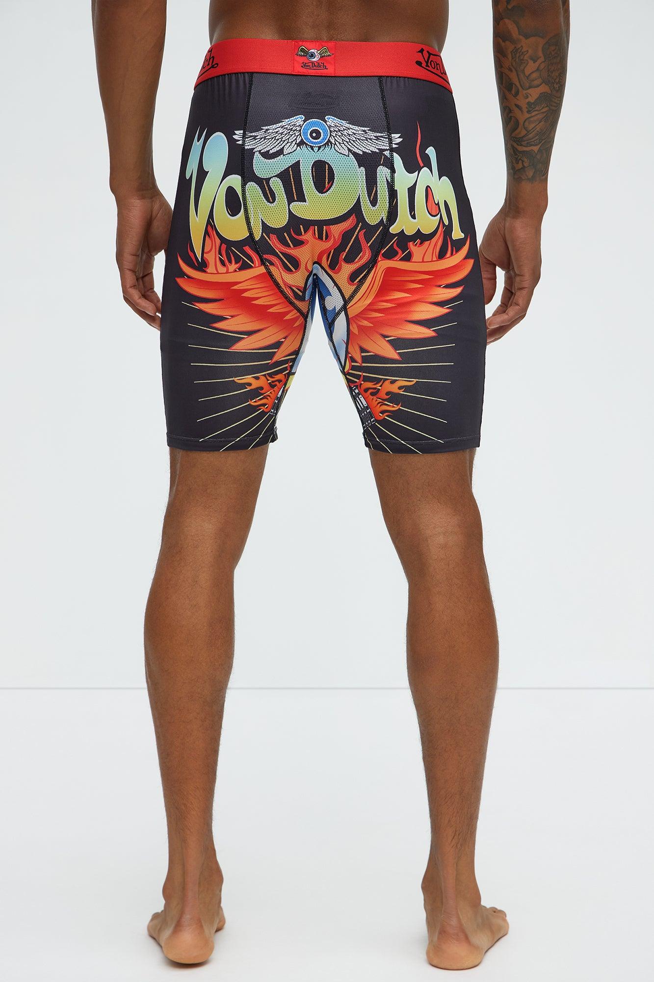 Von Dutch Boxer Brief Mens - Red/combo Male Product Image